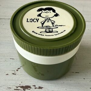 Vintage Lucy Peanuts 1950s Thermos Insulated Jar